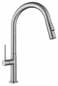 360° Rotatable Brass Pull Out Kitchen Tap