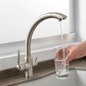 360° Rotatable Solid Brass Kitchen Tap