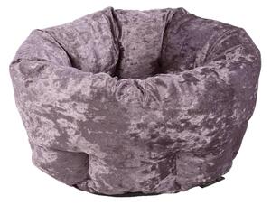 Scruffs Pet Bed Velvet Purple