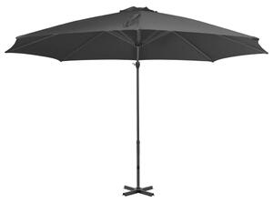 Cantilever Umbrella with Aluminium Pole Anthracite 300 cm