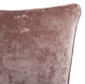 Crushed Velvet Cushion - Blush - 45x45cm
