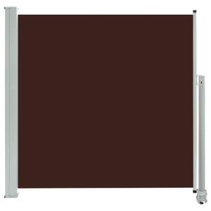 Patio Retractable Side Awning 160x300 cm Brown