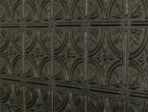 Innovera Decor 3D Design Wall Tile - Kitchen Splashback Cladding Panels ( Empire - Smoked Pewter, Set of 6)