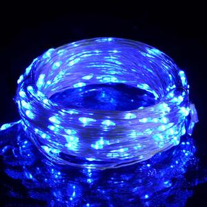 Blue LED Decorative Copper String Lights