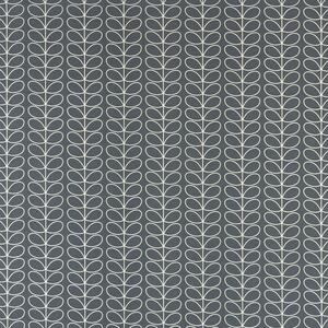 Orla Kiely - Linear Stem Fabric Cool Grey