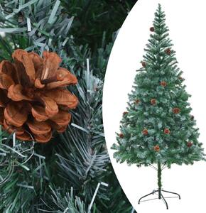 Artificial Christmas Tree with Pinecones 210 cm