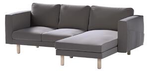 Norsborg 3-seat sofa with chaise longue cover