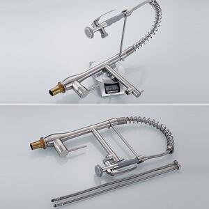 Commercial Style Pull Out Sprayer Kitchen Tap