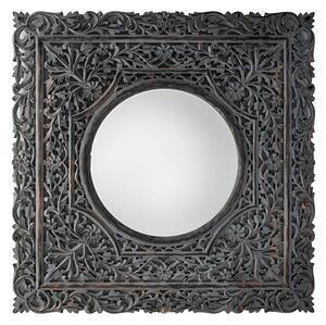 Farley Round Mirror 120cm Grey