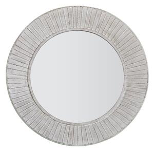 Windsor Round Mirror 81cm Silver