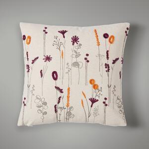 Meadow Floral Cushion Purple Purple/Yellow/White