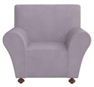 Stretch Couch Slipcover Grey Polyester Jersey