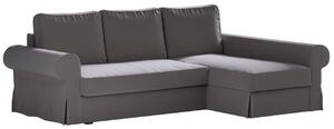 Backabro sofa bed with chaise longue cover