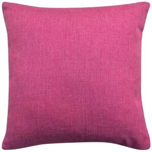 Cushion Covers 4 pcs Linen-look Pink 40x40 cm