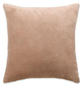 Cushion Covers 4 pcs Velour 40x40 cm Beige