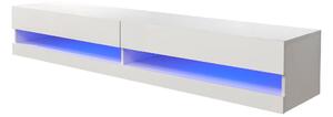 Galicia 150cm LED Wall TV Unit White
