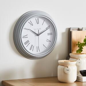 Wall Clock 30cm Grey
