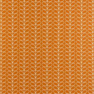 Orla Kiely Linear Stem Fabric Papaya