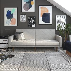 Paxson Linen Sofa Bed Grey