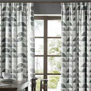 Orla Kiely Multi Stem Curtains Warm Grey