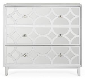 Delphi Grey Chest of Drawers Grey