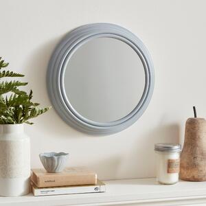 Round Mirror 30cm Grey