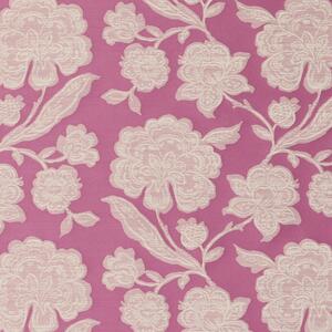 Downham Curtain Fabric Raspberry