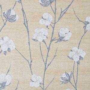 Superfresco Easy Cotton Flower Ochre Wallpaper