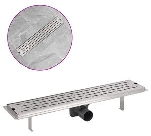 Linear Shower Drain Line 630x140 mm Stainless Steel