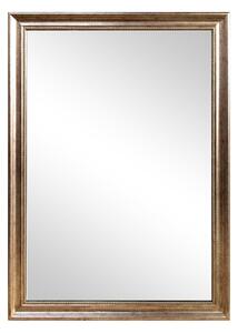 Beaded Edge Wall Mirror 101x71cm Gold Effect Champagne