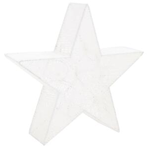3 Piece LED White Mesh Christmas Stars
