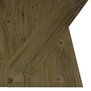 Self-adhesive Flooring Planks 4.46 m² 3 mm PVC Brown