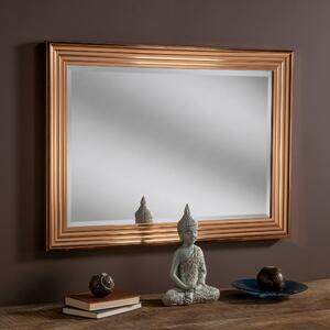 Yearn Framed Mirror Copper Gold