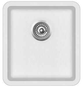 Granite Kitchen Sink Single Basin White