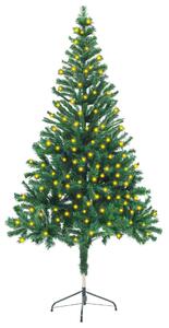Artificial Lighted Christmas Tree With Stand