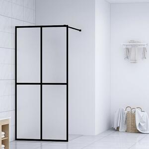 Walk-in Shower Screen Frosted Tempered Glass 80x195 cm