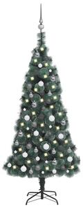 Artificial Lighted Christmas Tree & Ball Set