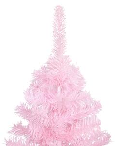 Artificial Pink LED Christmas Tree & Ball Set