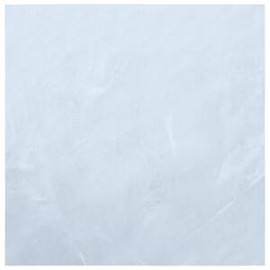 Self-adhesive Flooring Planks 5.11 m² PVC White Marble