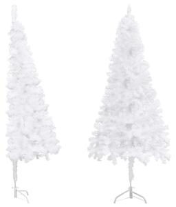 Artificial White Corner Christmas Tree