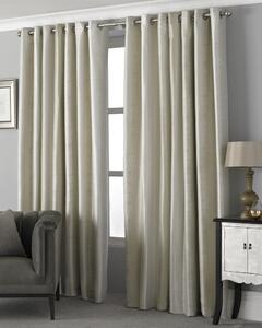 Hurlingham Ready Made Eyelet Curtains Champagne