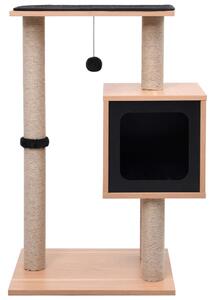 Cat Tree with Sisal Scratching Mat 82 cm