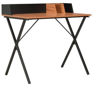 Desk Black and Brown 80x50x84 cm