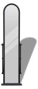 Free Standing Floor Mirror Full Length Rectangular Black