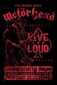 Poster Motorhead - Live and Loud