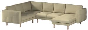 Norsborg 5-seat corner sofa with chaise longue cover