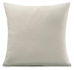 Velvet Chenille Filled Cushion 18x18 Cream