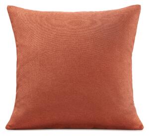 Velvet Chenille 18x18 Filled Cushion Orange