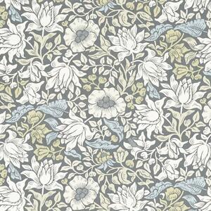Mallow Fabric Slate Dove