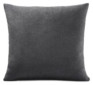 Velvet Chenille 18x18 Filled Cushion Slate